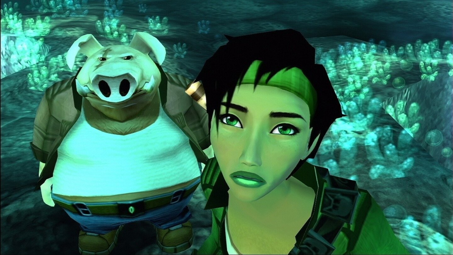 Geheimtipp: Beyond Good + Evil (PS2, Xbox, GCN; 86%, 122003) Technisch etwas blasses, dafür aber erzählerisch brilliantes Action-Adventure! Wer’s damals nicht gespielt hat, sollte das unbedingt nachholen!
