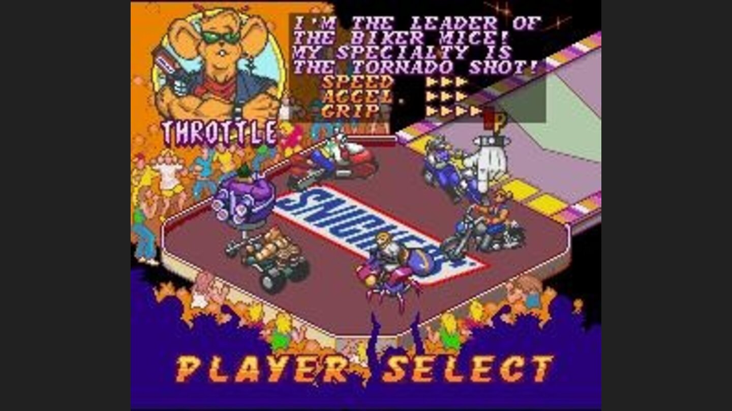 ... which resulted in as many Snickers-ads as possible being placed in the game.