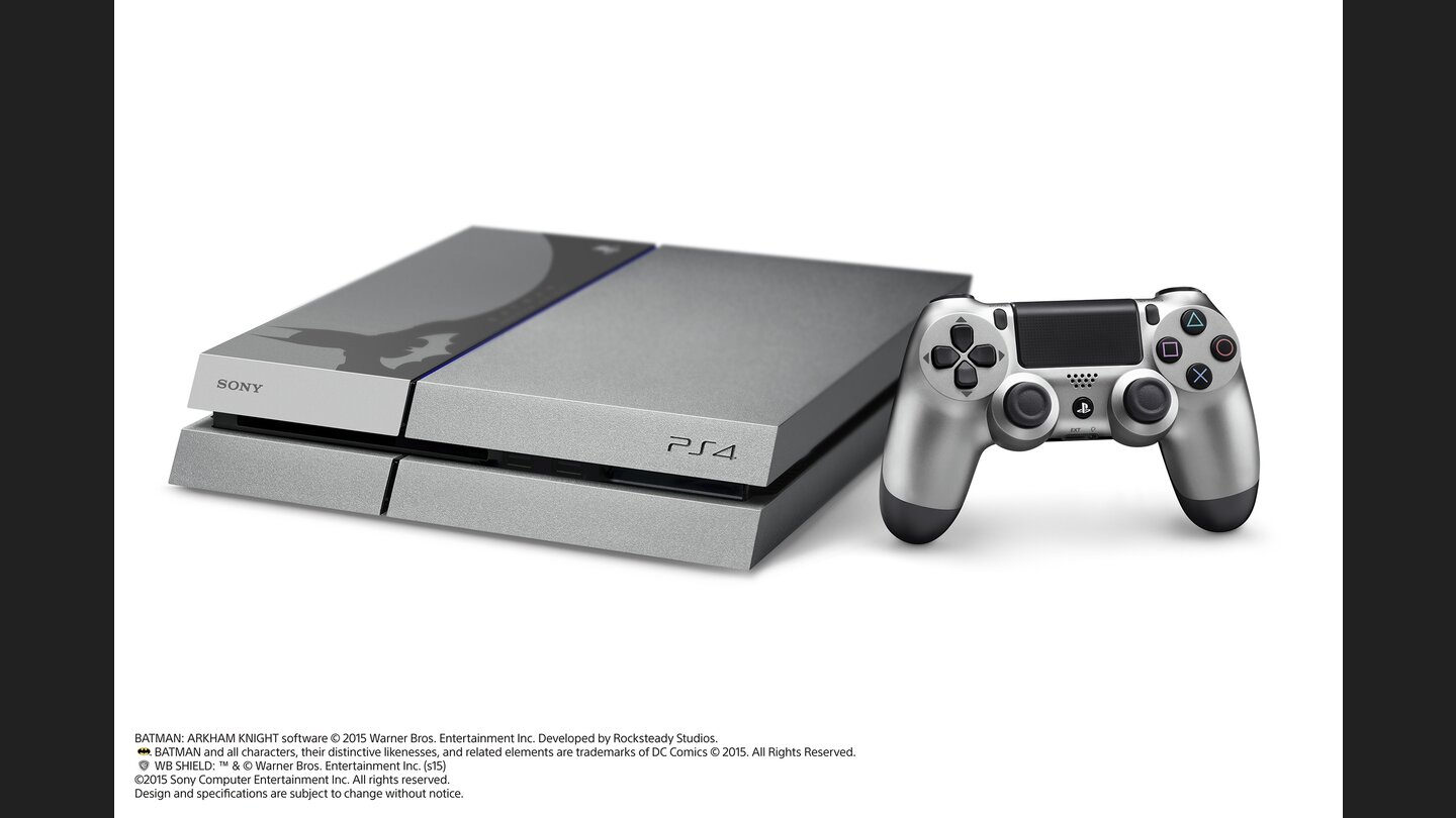 Bilder der PS4-Bundles von Batman: Arkham Knight