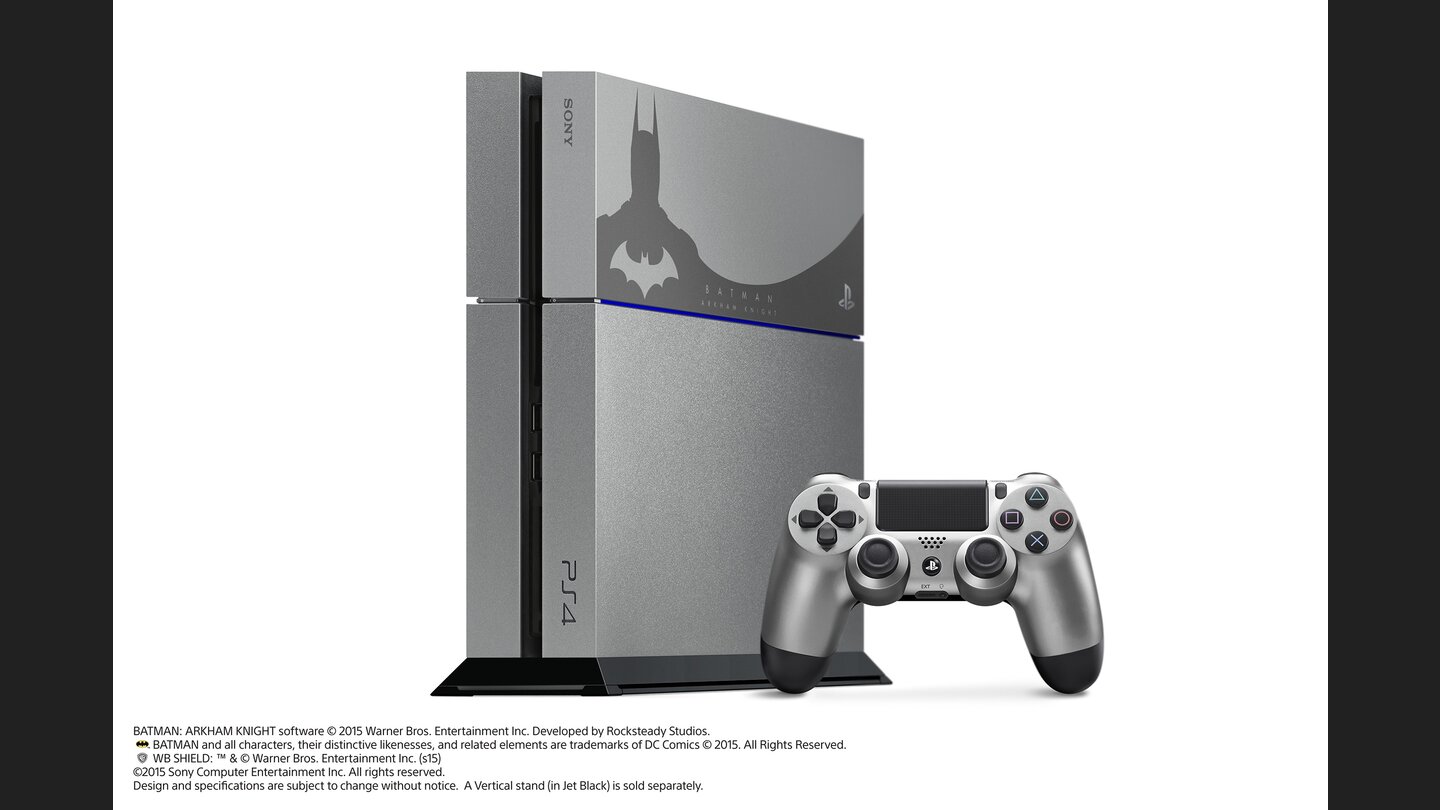 Bilder der PS4-Bundles von Batman: Arkham Knight