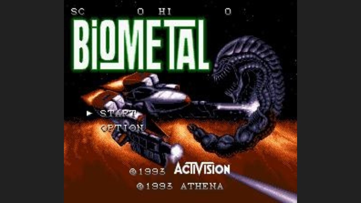 Title screen.
