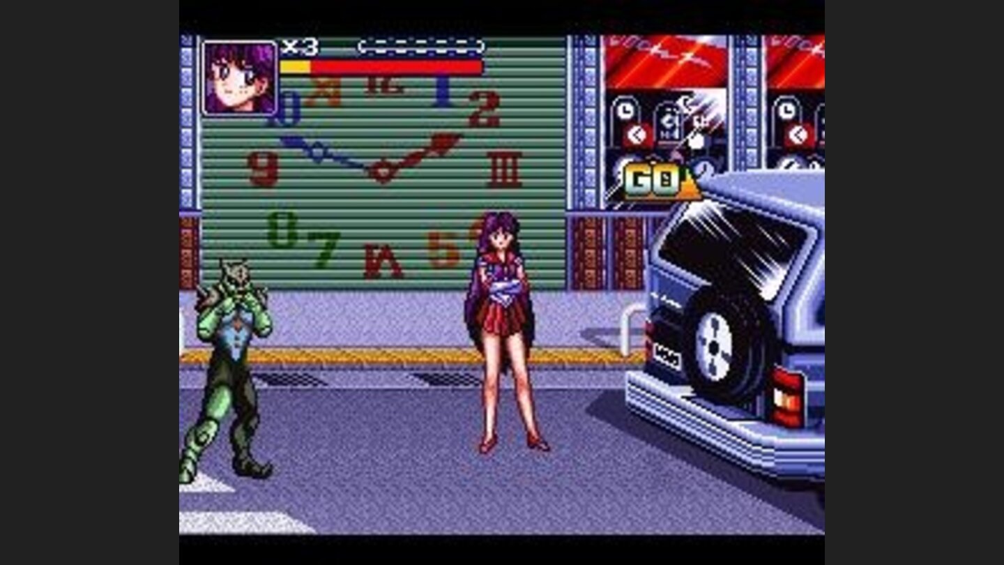 How can I go if the car is blocking my way?