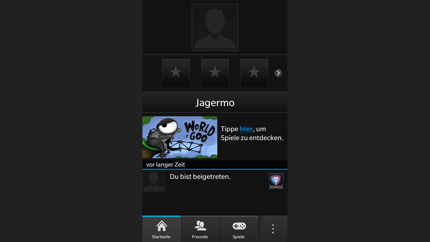 Blackberry OS 10 auf dem Blackberry Z10