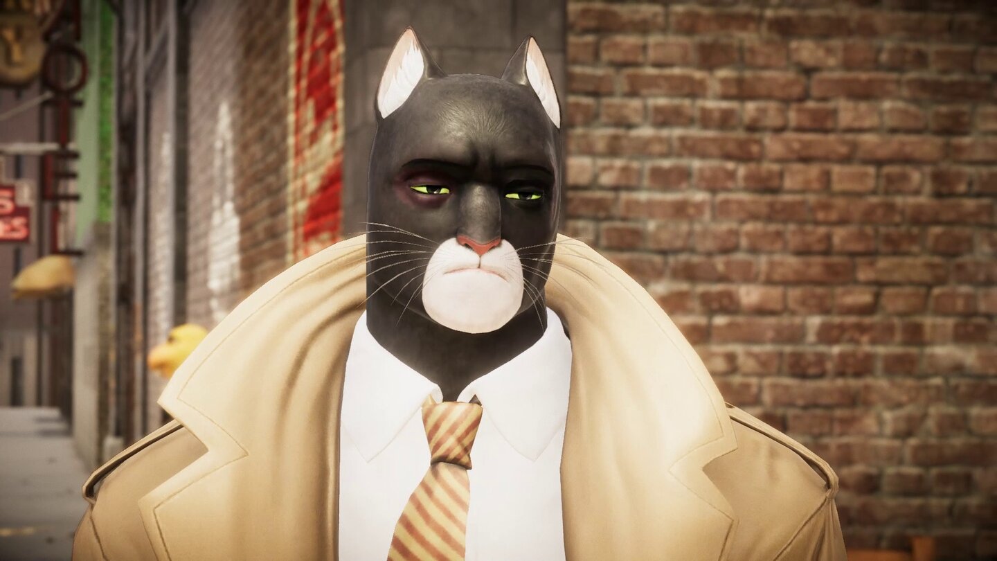 Die tierischen Gesichter in Blacksad wie hier bei unserem Detektiv sind sehr lebendig gelungen.