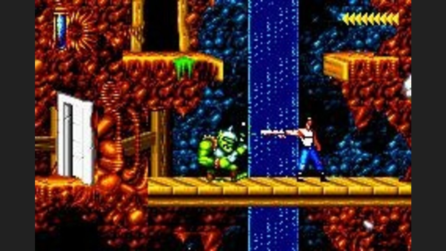 Duel: shoot the enemy backwards.