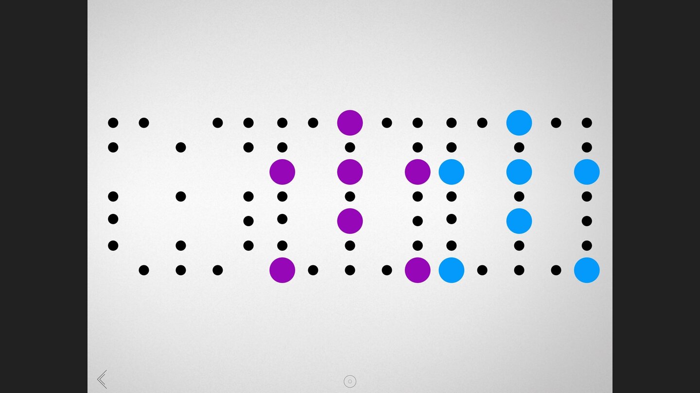 BlekMustererkennung: Eine der gängigsten Strategien in Blek ist es, Muster zu erkennen und Pfade auf freien Flächen zu zeichnen.