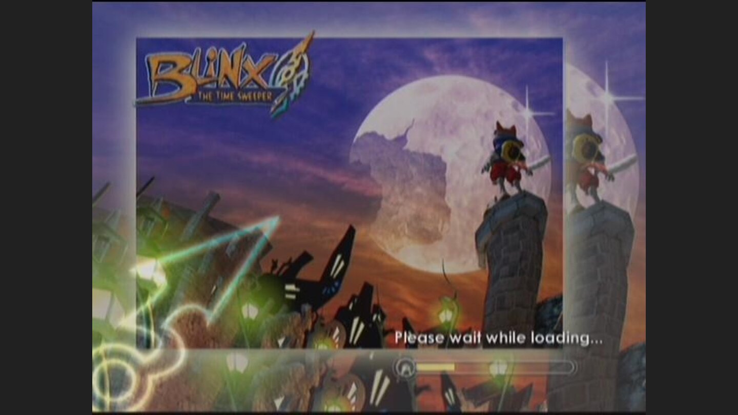 Blinx Loading Screen