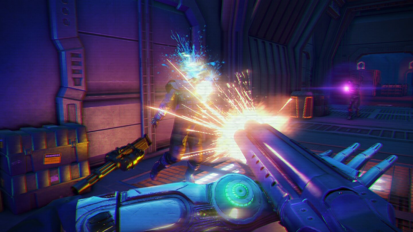 Far Cry 3: Blood Dragon (2013)Far Cry 3: Blood Dragon ist ein Standalone-Ableger des Open-World-Shooters Far Cry 3 und behält dessen Spielsysteme grundlegend bei - die Story ist aber ein abgefahrener Klischee-Ritt durch die Actionfilme aus der Zeit der Videokassetten.