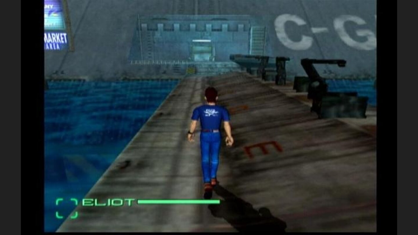 Walking Along the Dock