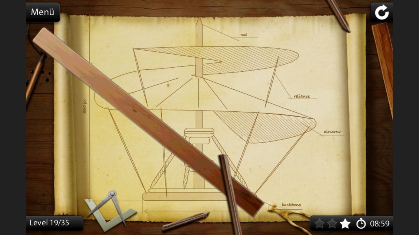 Blueprint 3D HDIm Puzzlespiel Blueprint 3D HD geht es immer um die richtige Perspektive auf verschiedene Blaupausen
