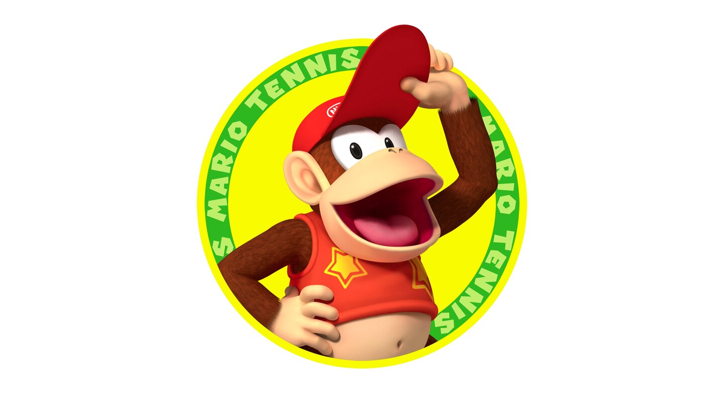 Mario Tennis Open - Die Charaktere und ihre EigenschaftenDiddy Kong (schnell)