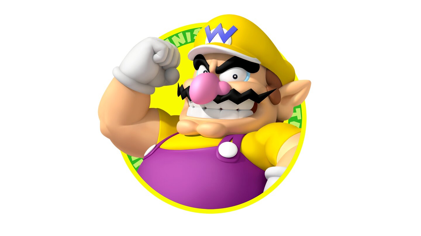 Mario Tennis Open - Die Charaktere und ihre EigenschaftenWario (kraftvoll)