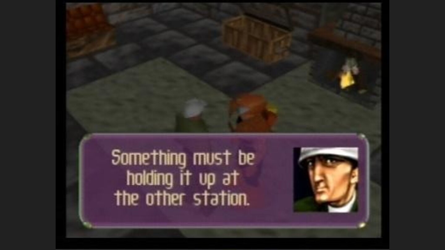 Talking to a man about the Cable Car
