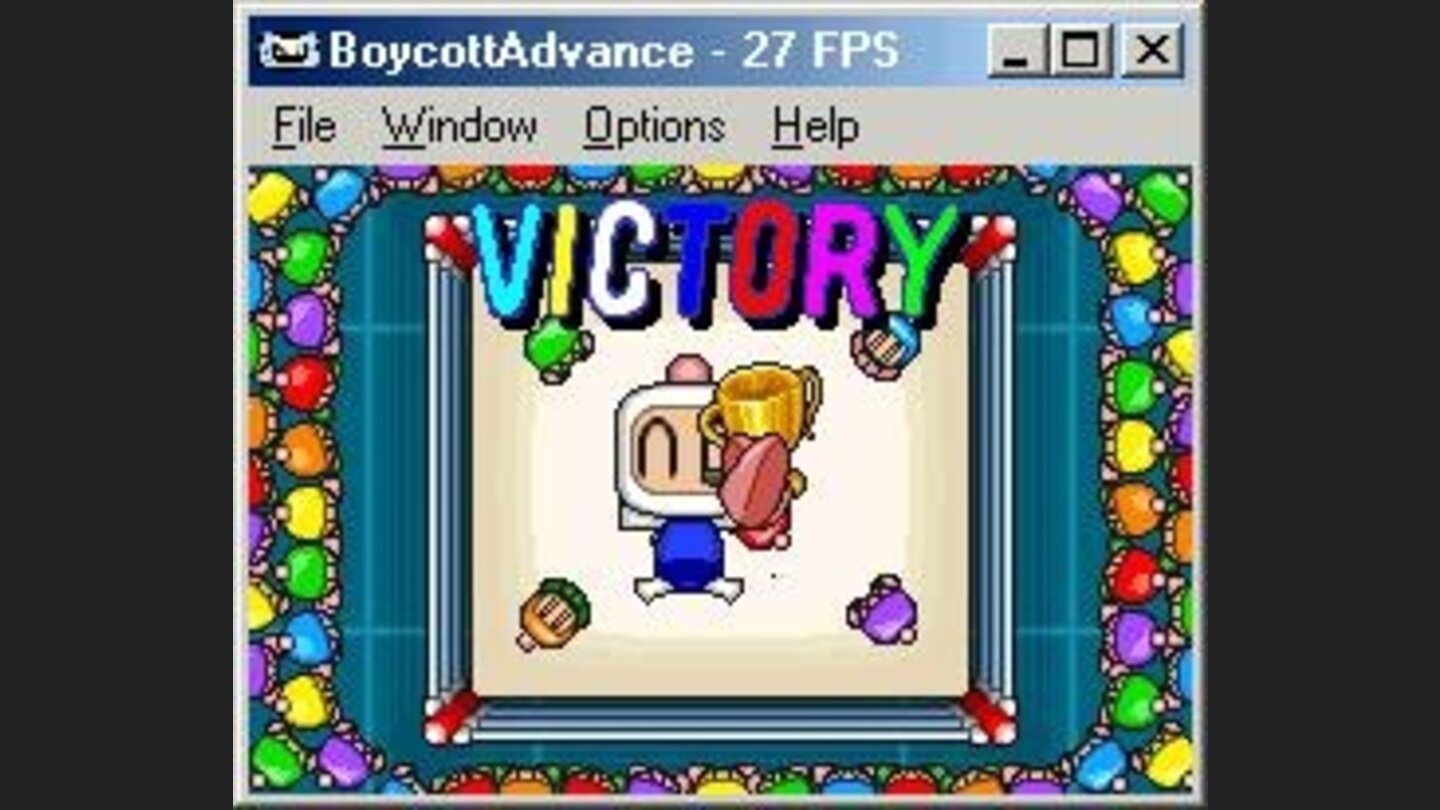 ...to be declared a winner.