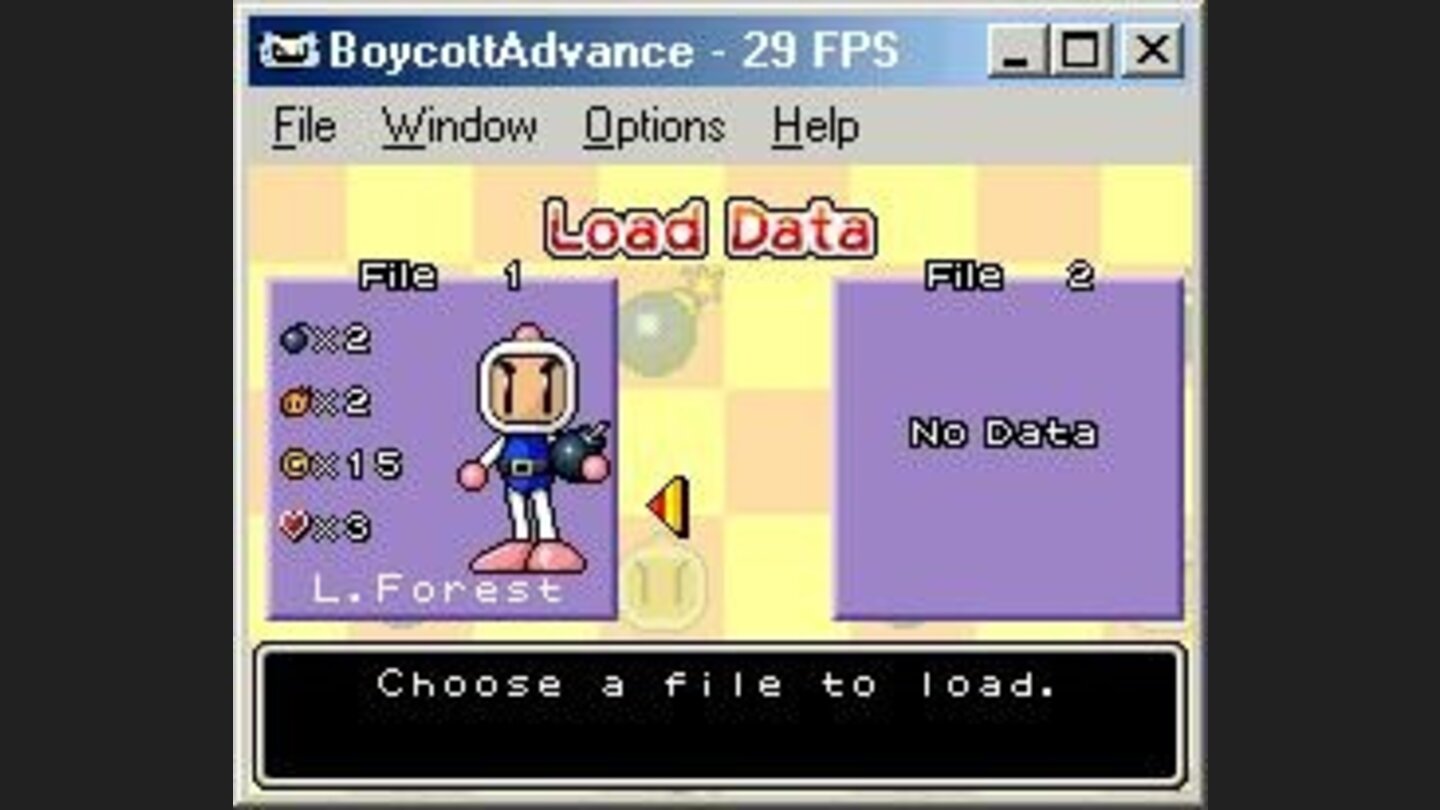 Loading a game...