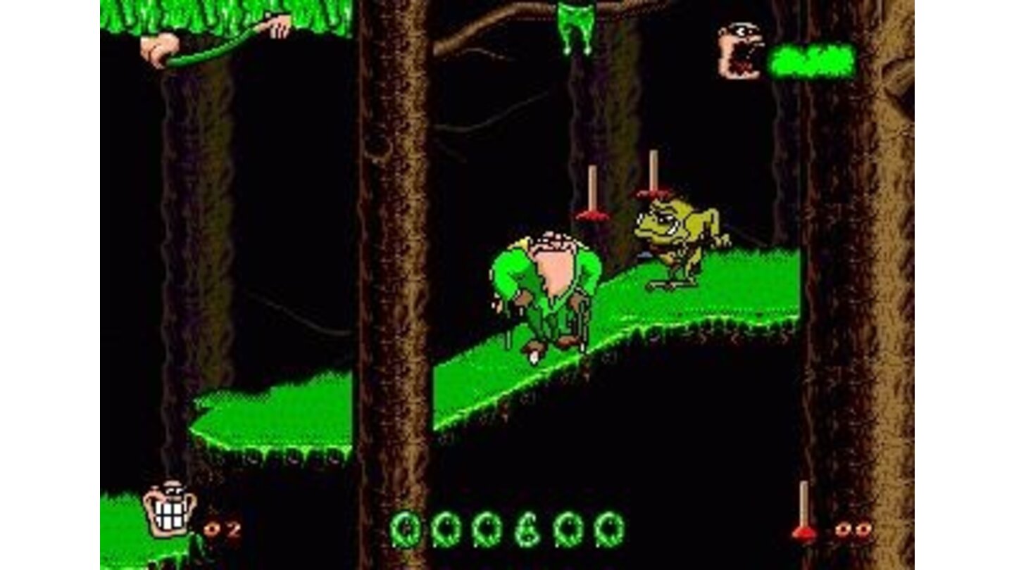 Boogerman: A Pick and Flick Adventure Sega Mega Drive