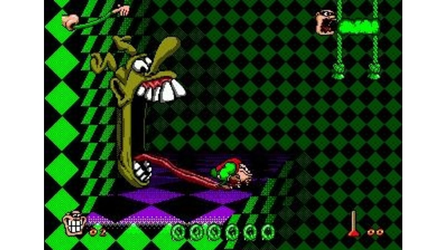 Boogerman: A Pick and Flick Adventure Sega Mega Drive