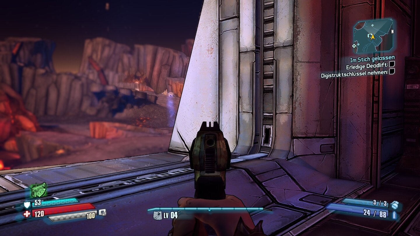 Borderlands The Pre-Sequel - Tiefenschaerfe An