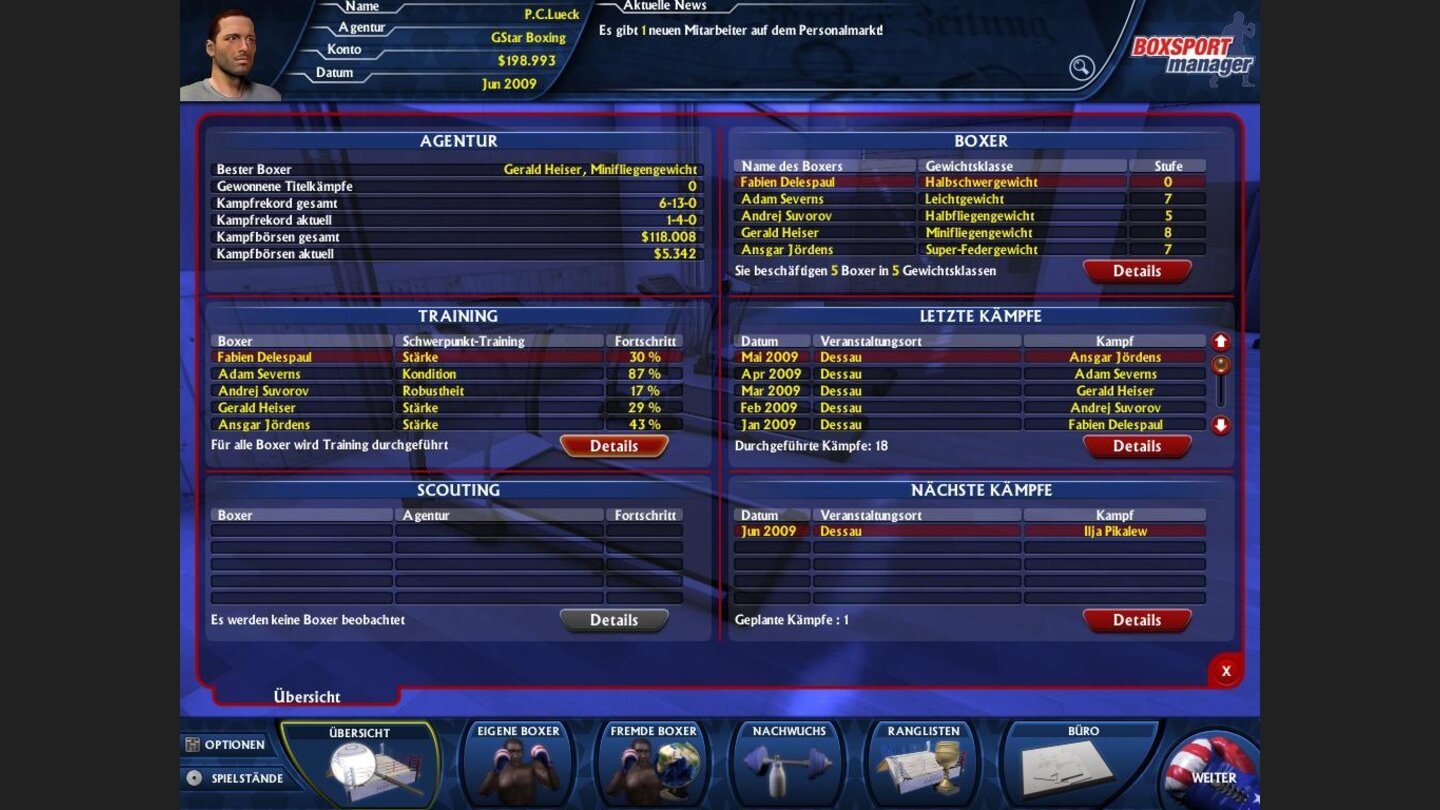 Boxsport Manager 6