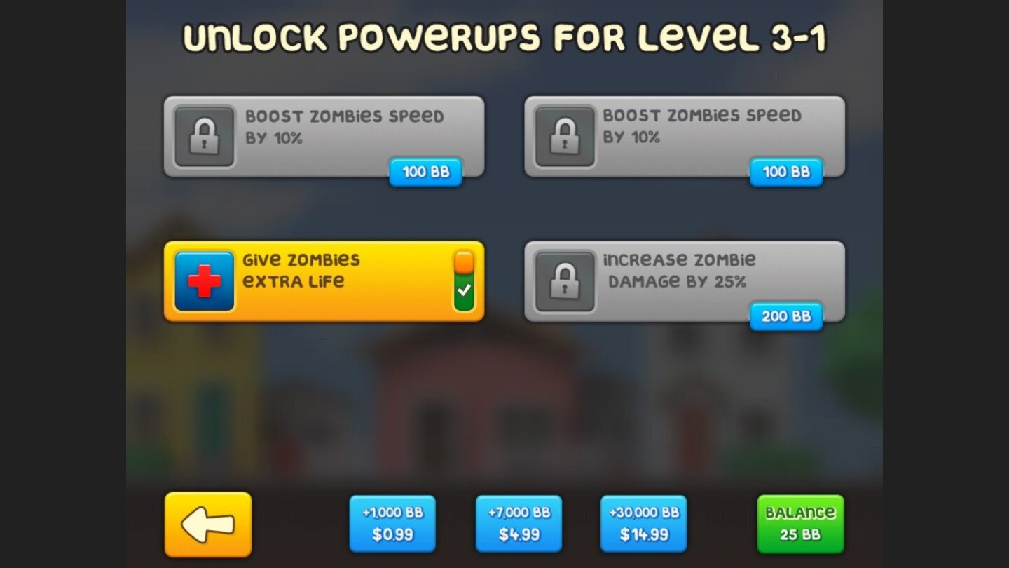 BrainsssUpgrades sind ein elementares Spielelement, setzen sie doch den Schwierigkeitsgrad berträchtlich herab.