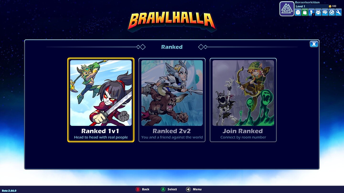 Цветовая схема brawlhalla