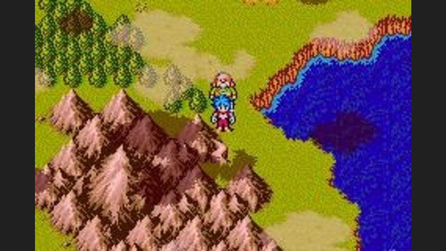 The map screen