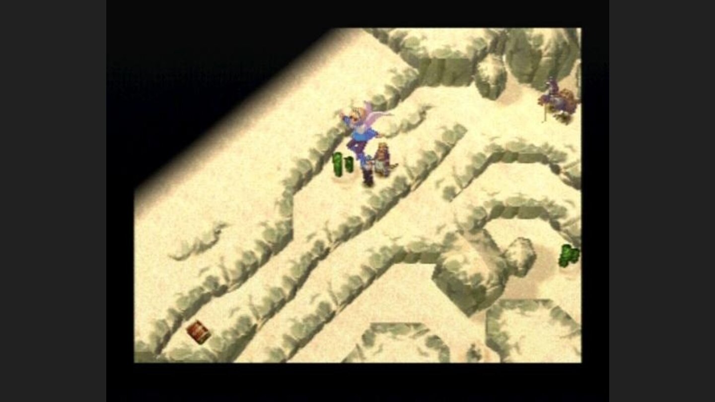 Some of your characters have special abilities while in exploring mode. Nina, for example, can fly up to scout the map.