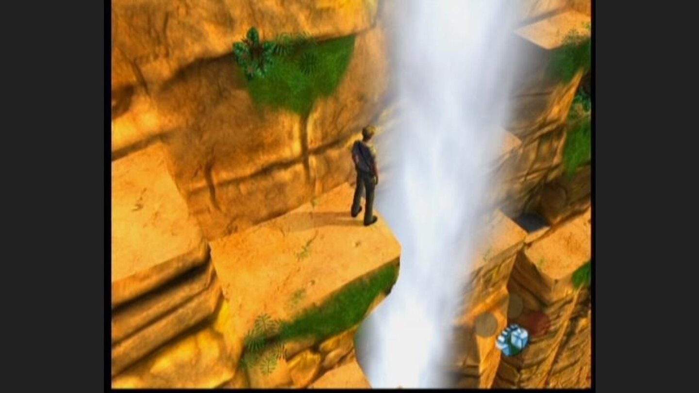 Beautiful sights usually require a lot of jumping and crawling, and this time George got some new moves to perform.
