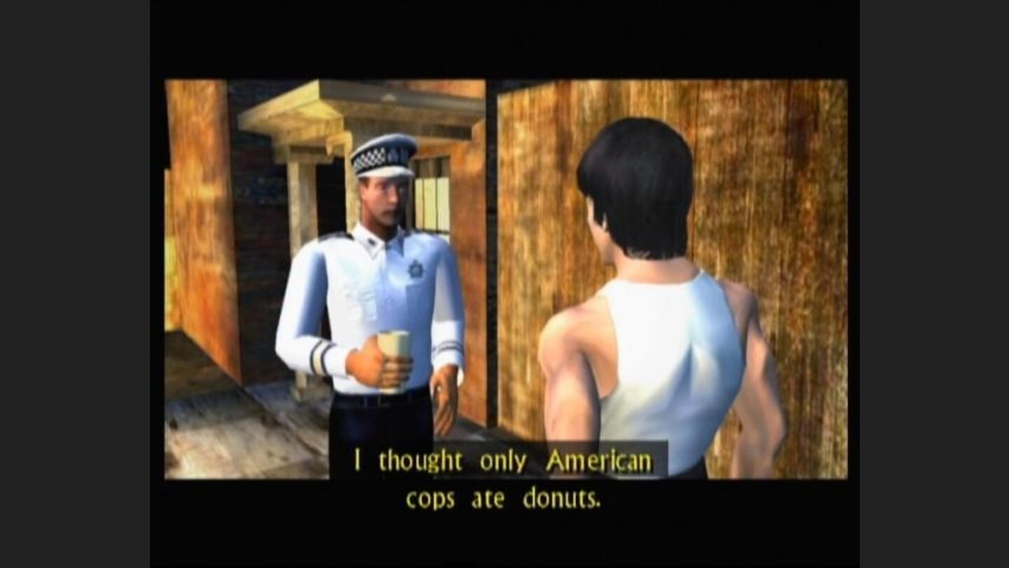 Bruce getting acquainted with different cultures