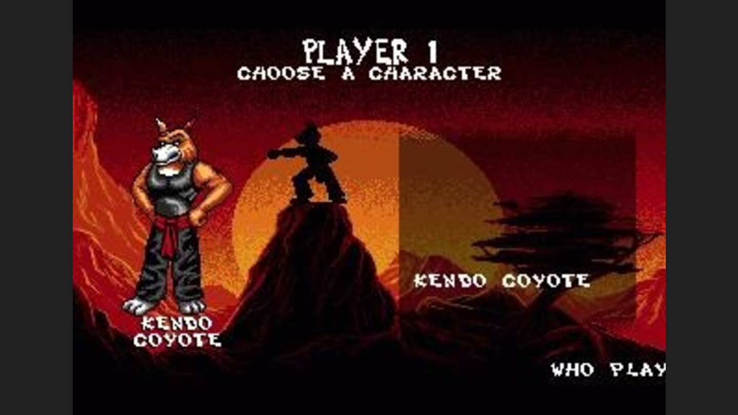 Character selection screen