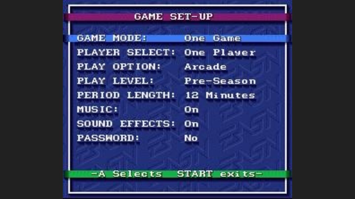 Main Menu