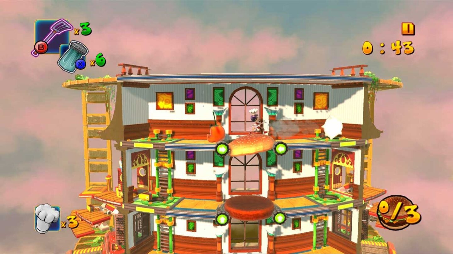 BurgerTime World Tour