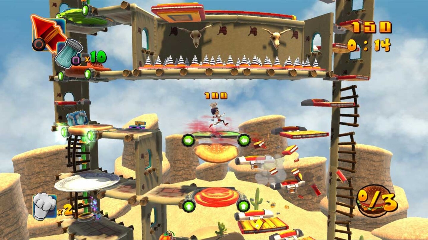 BurgerTime World Tour