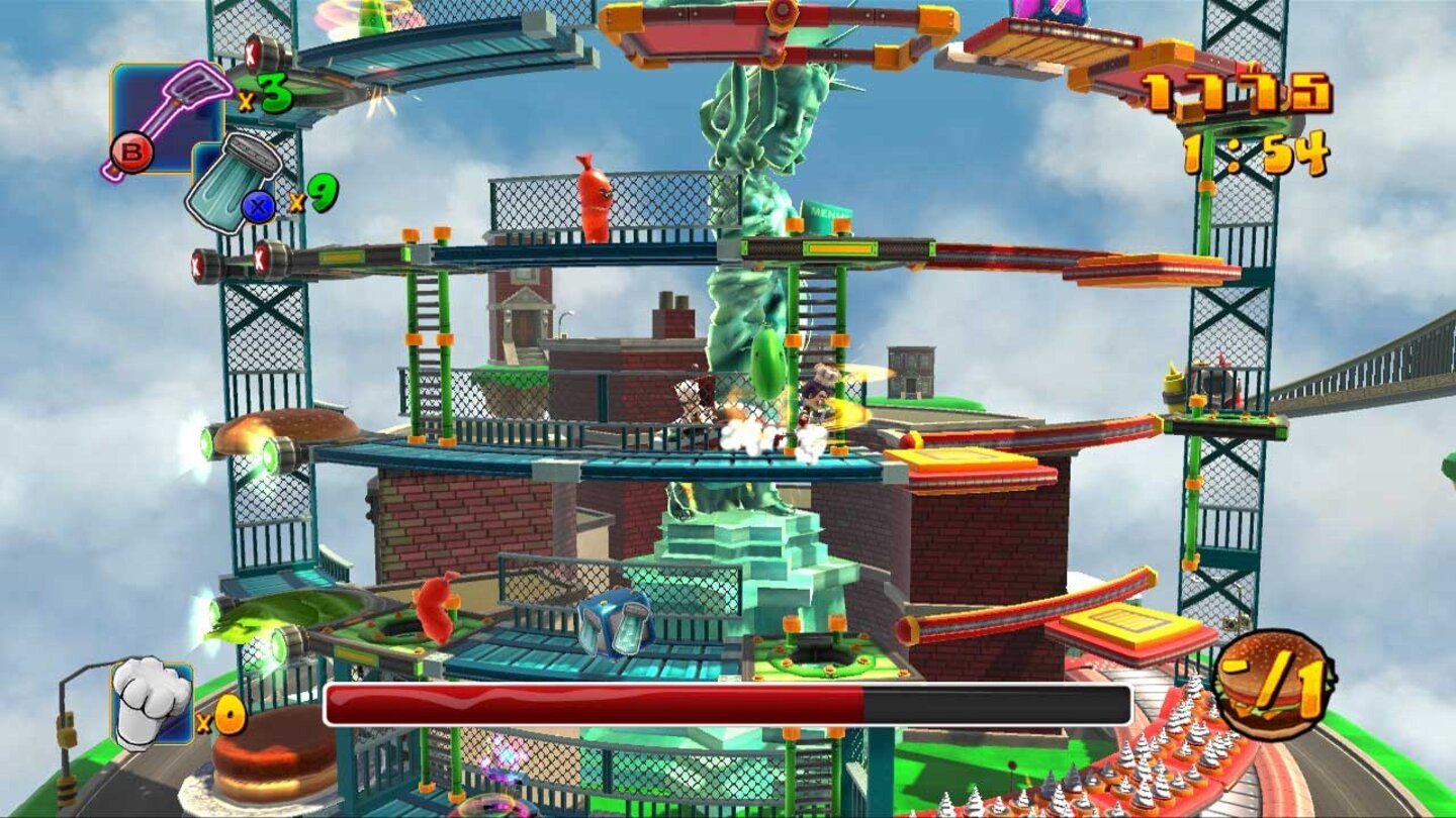 BurgerTime World Tour