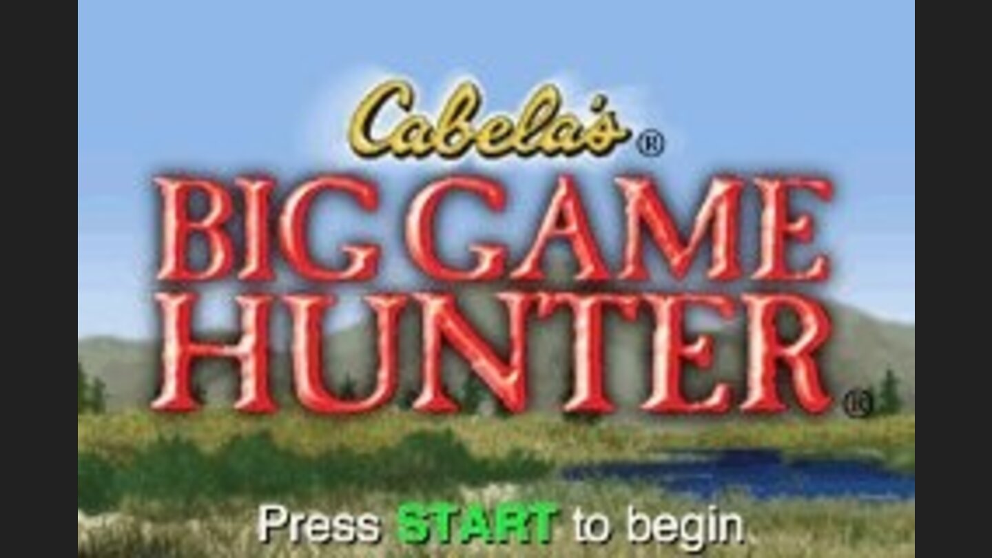 Cabelas Big Game Hunter 1