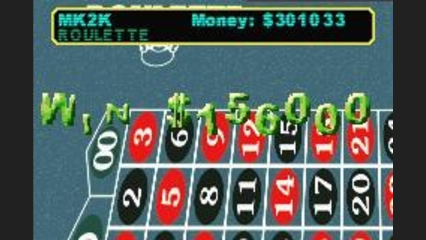 Win lots of cash at the roulette table.