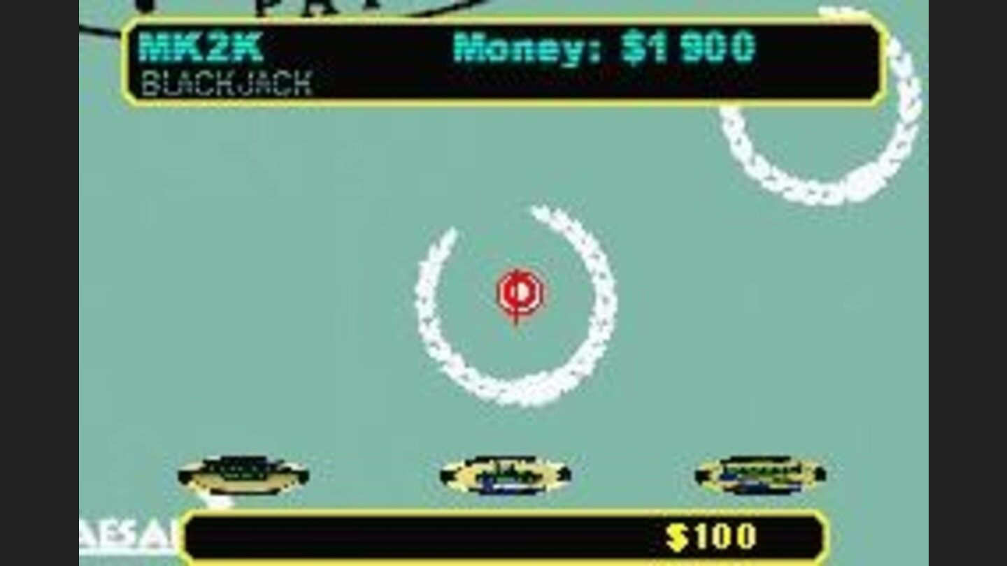 Bet some money at the Blackjack table