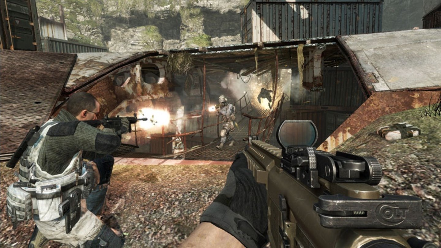 Call of Duty: Modern Warfare 3 - Face-Off-Karte Aground