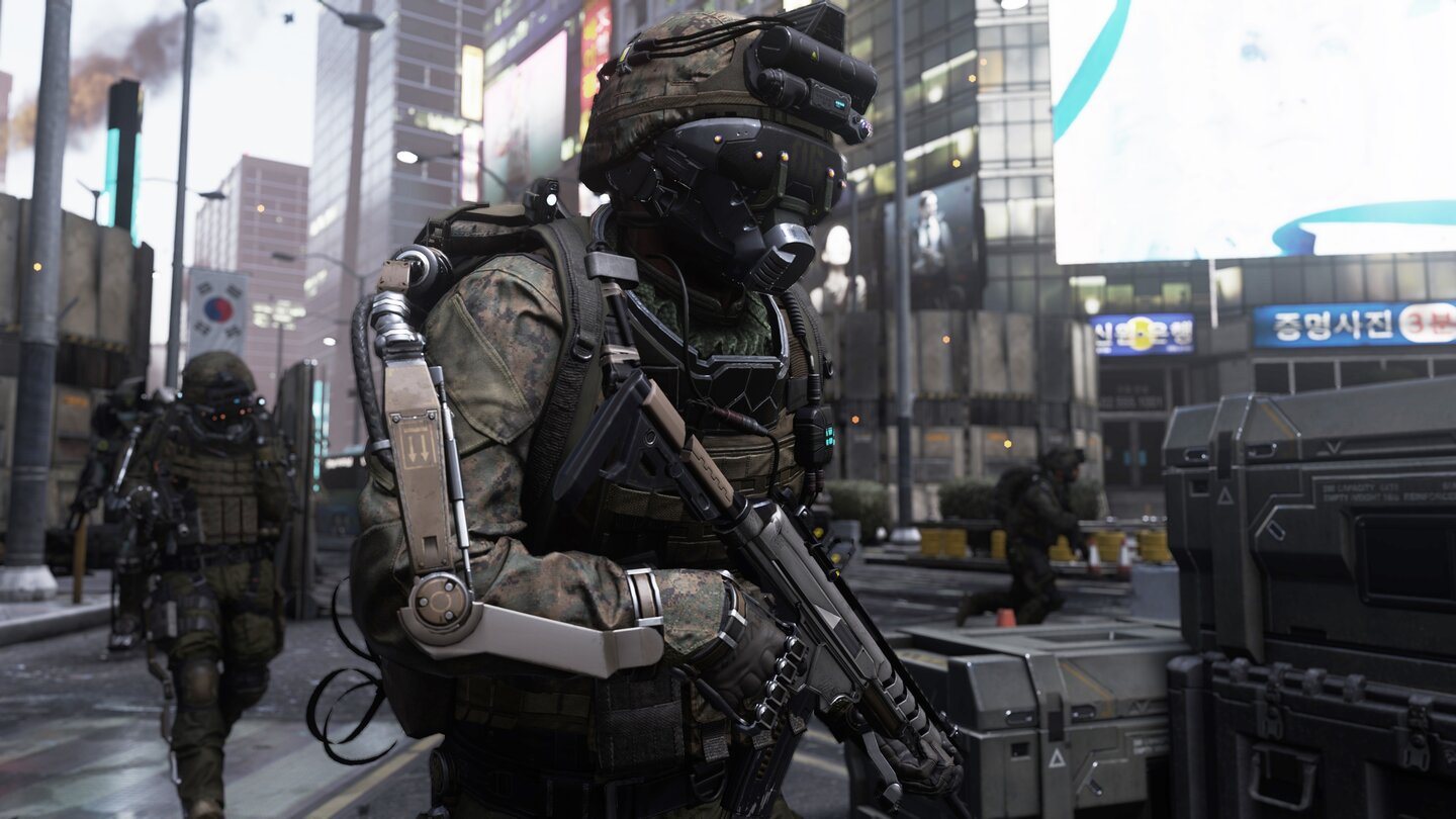 Call of Duty: Advanced Warfare (Multiplayer-Modus)Auf der gamescom für das Publikum spielbar
