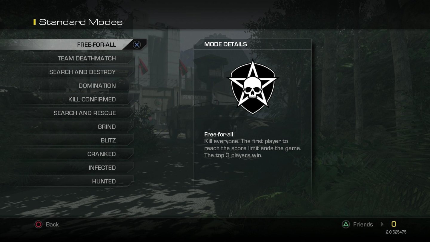 Call of Duty: Ghosts - Multiplayer-Modi