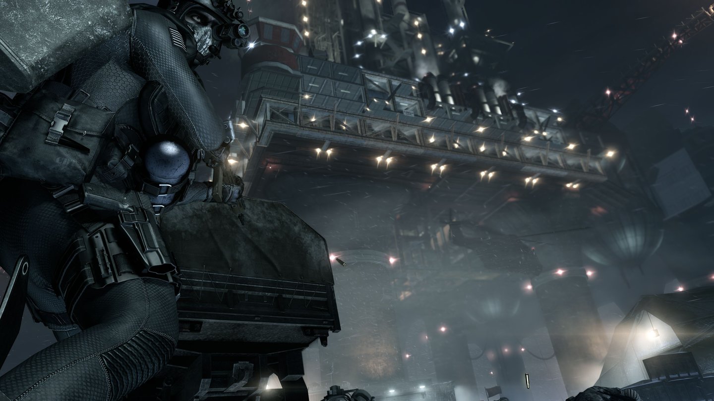 Call of Duty: Ghosts - PC-ScreenshotsAbwechslung ja, Neuerungen... naja. Ein Einsatz auf einer Bohrinsel ist jedenfalls kein Debüt für die Serie.