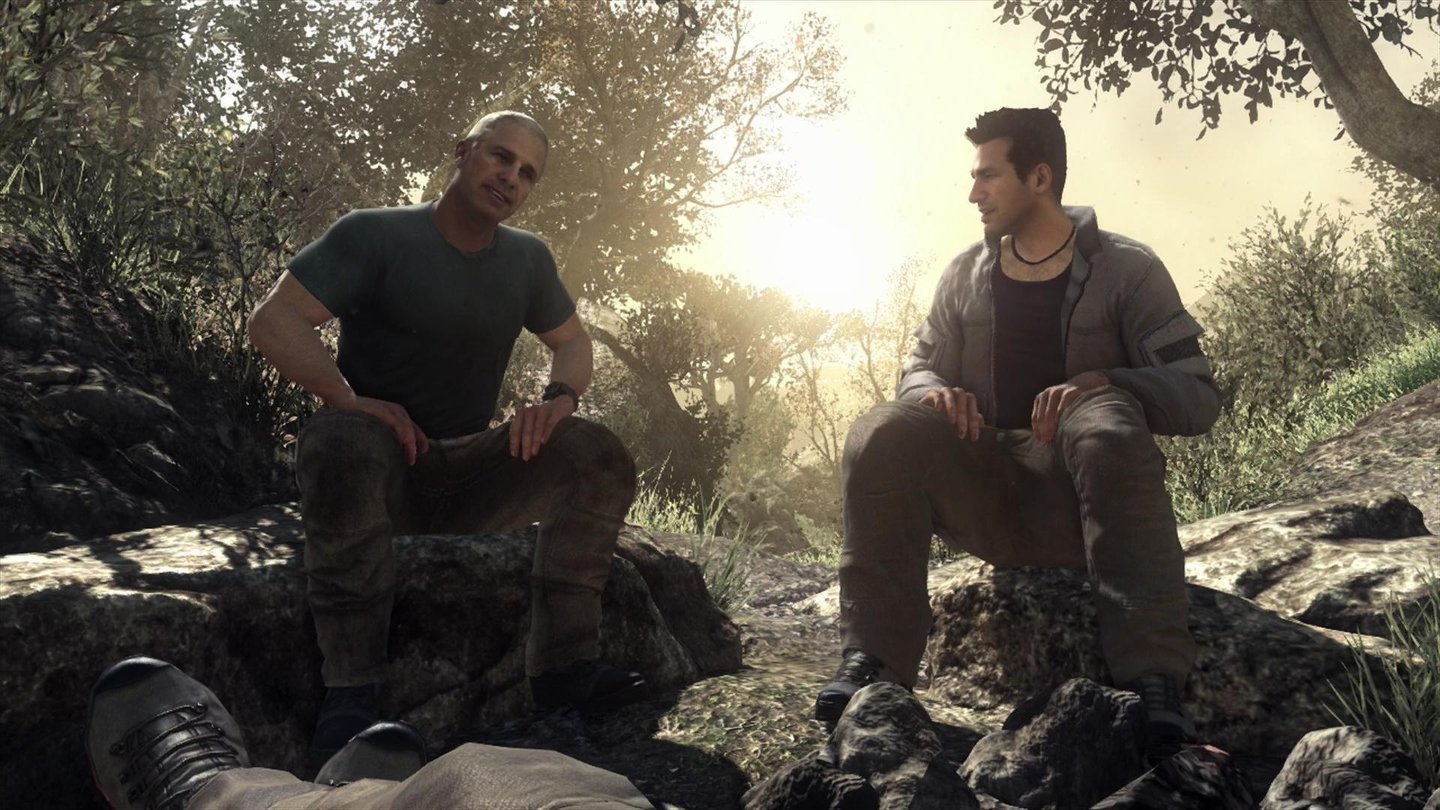 Call of Duty: Ghosts - PS4-ScreenshotsCall of Duty: Ghosts erzählt eine vergleichsweise persönliche Geschichte um unseren Protagonisten Logan Walker, seinen Bruder Hesh und deren Vater sowie die namensgebende Spezialeinheit der Ghosts.