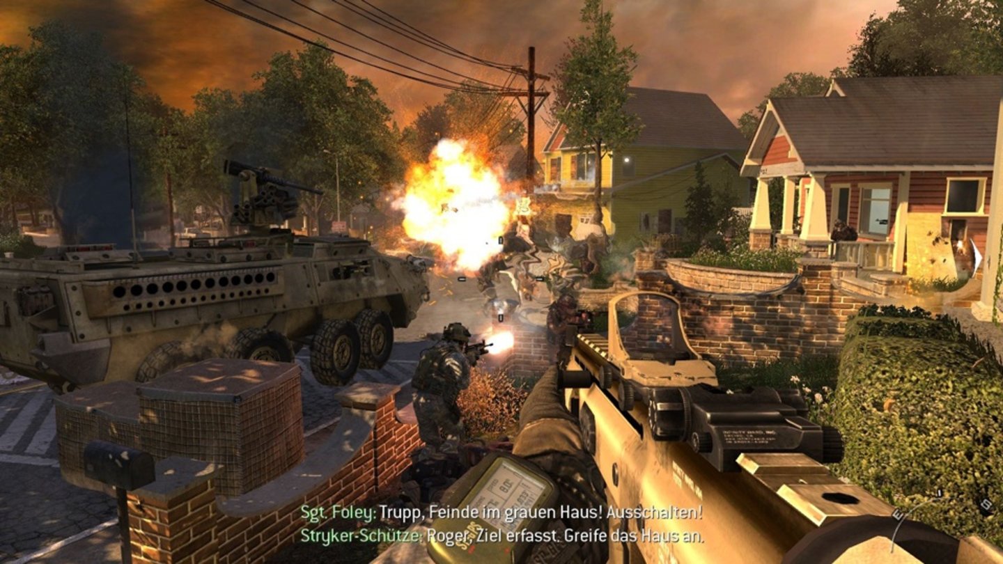 Call of Duty: Modern Warfare 2Der Skandal war perfekt. Als der Nachfolger zu Modern Warfare endlich in den Händlerregalen stand, war die Debatte um das Spiel schon längst im vollen Gange. Der Grund: In einem Level nimmt der Spieler auf Seiten der Terroristen an einem Anschlag auf einem russischen Flughafen teil und erschießt Dutzende Zivilisten - zumindest in der internationalen Fassen, die deutsche Version lässt den Spieler lediglich mitlaufen. Es war eine geplante Grenzüberschreitung und das Medienecho erfüllte seinen Zweck: Modern Warfare 2 war in aller Munde und ein Riesenerfolg.Spielerisch blieb der Titel der Serientradition treu. Entsprechend bombastisch fällt die Inszenierung aus. Erneut schlüpft der Spieler zudem in die Rolle von mehreren Personen und nimmt so an Operationen quer über den Erdball teil. Unter anderem geht's auf verschneite Flugzeugbasen und ein russisches Gulag. Am anderen Ende der Welt kämpfen Sie als amerikanischer Soldat auf heimischem Boden - die Russen sind in den USA eingefallen. Was toll aussieht, wird allerdings von einer nur mäßig erzählten Geschichte getragen. Das Niveau des ersten Modern Warfare kann der Nachfolger so nicht erreichen. Handwerklich perfekt umgesetzt ist der Shooter trotzdem.Mit Begeisterung wurde der neue SpecOps-Modus aufgenommen. SpecOps ist ein Koop-Modus für bis zu zwei Spieler, der eine Vielzahl von Herausforderungen bietet, die auf unterschiedlichen Schwierigkeitsgraden angegangen werden und erst nach und nach freigespielt werden müssen. Weniger erfreulich war hingegen die feste Bindung des Spiels an ein Steam-Konto und die fehlende Unterstützung für Dedicated Server.