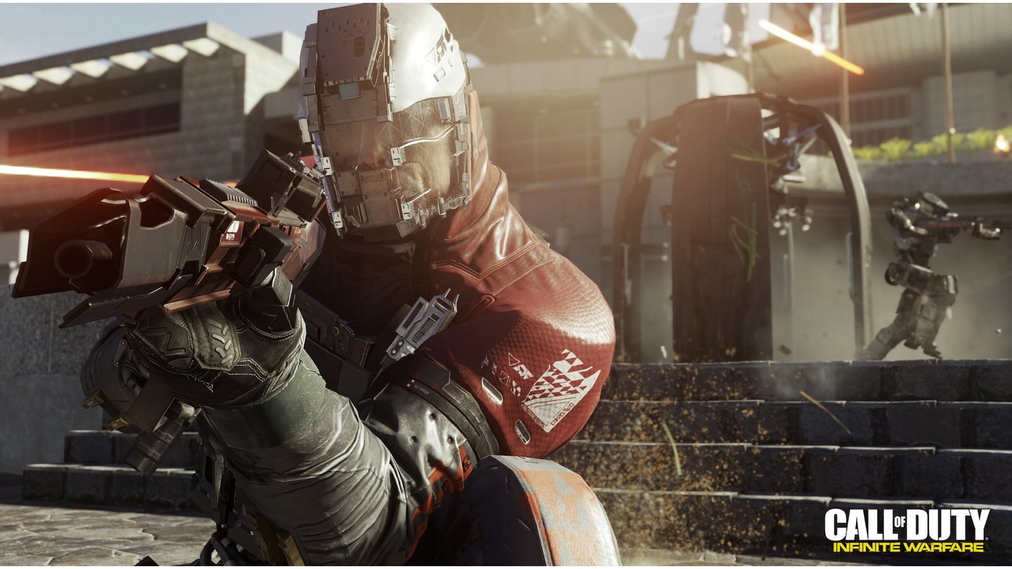 Call of Duty: Infinite WarfareFuturistisch und doch vertraut: Der Sci-Fi-Shooter übertreibt es nicht mit Laserwaffen und Aliens.