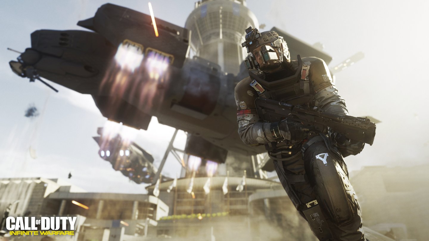 Call of Duty: Infinite WarfareTruppentransporter, KI-Soldaten, die Staffage für die Kriegsinszenierung kennen Call-of-Duty-Veteranen.