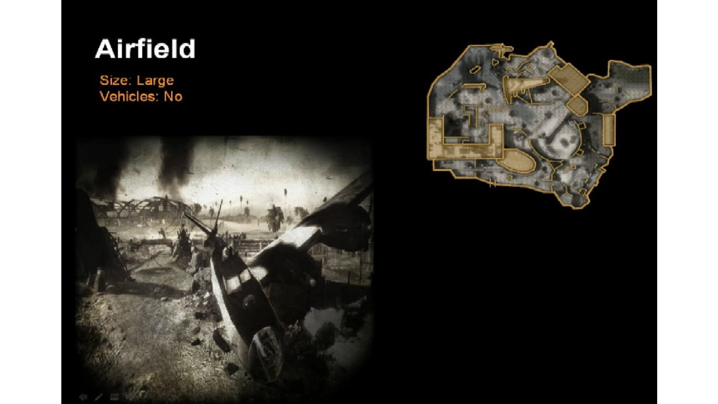 Call of Duty: World at War - Überblick der Mehrspieler-Karten