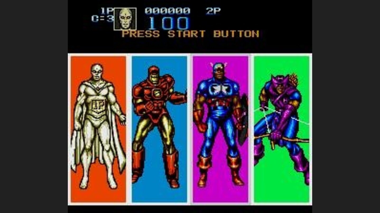 Character select
