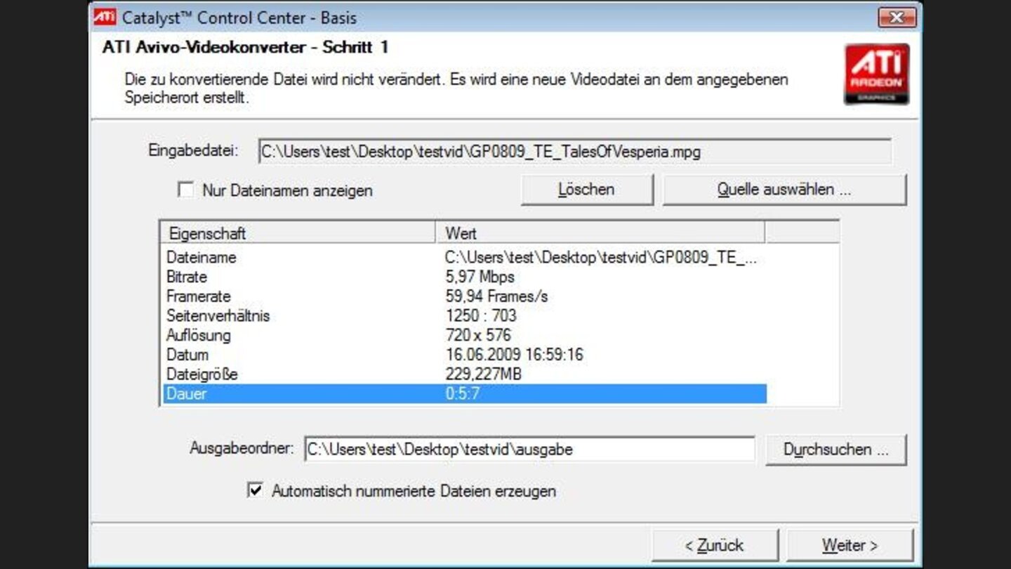 Catalyst 9.6 Avivo Transcoder