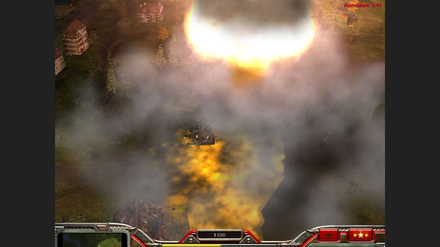 Explosionen in Command + Conquer: Generäle