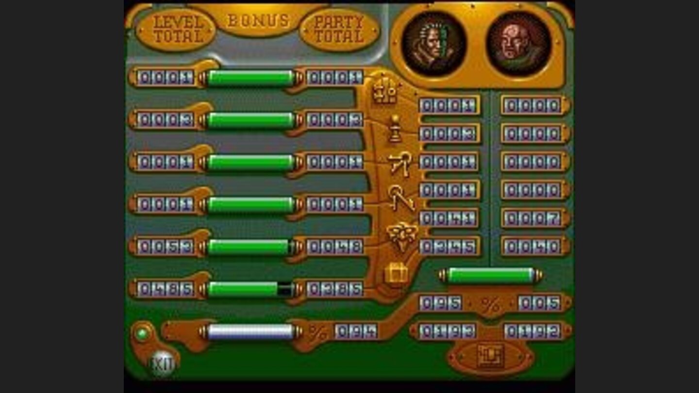 End-of-level wrap-up